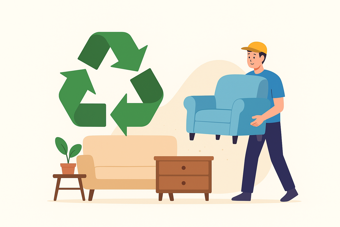 Återvining möbler